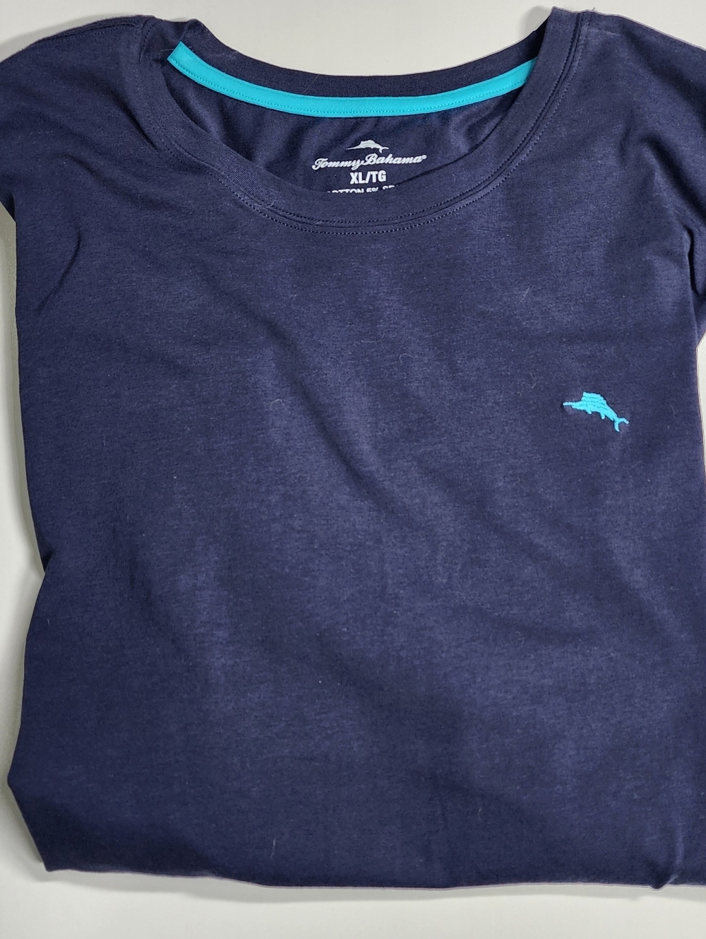 Tommy Bahama SZ XL Mens SS New Bali TShirt Navy Sleepwear Cotton NWT